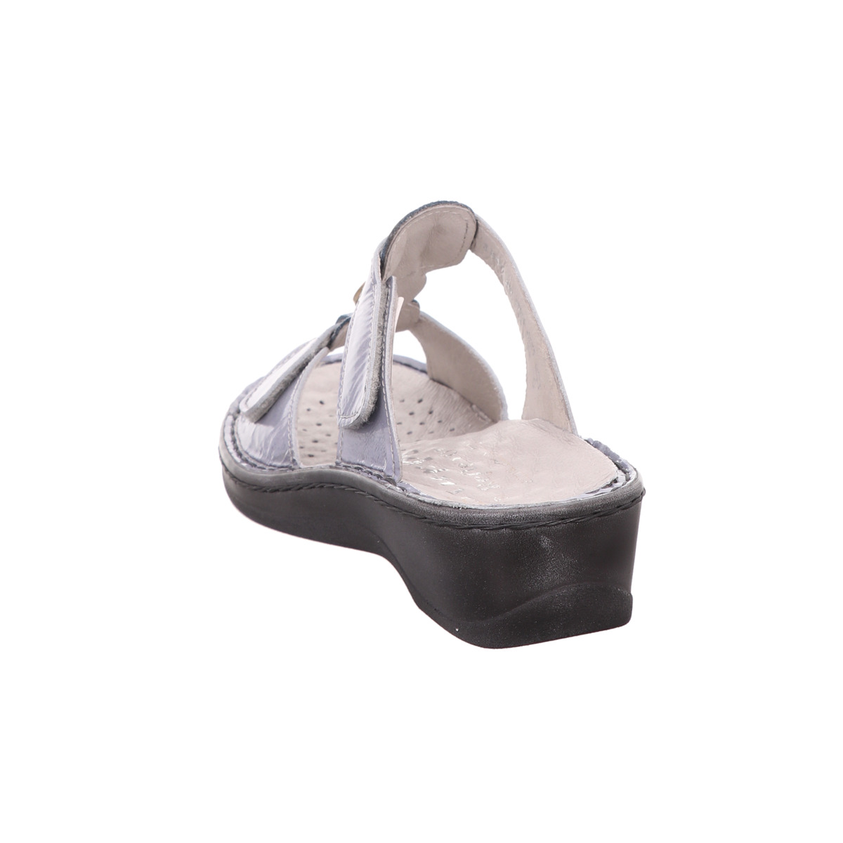 Pantolette, Stuppy Blau