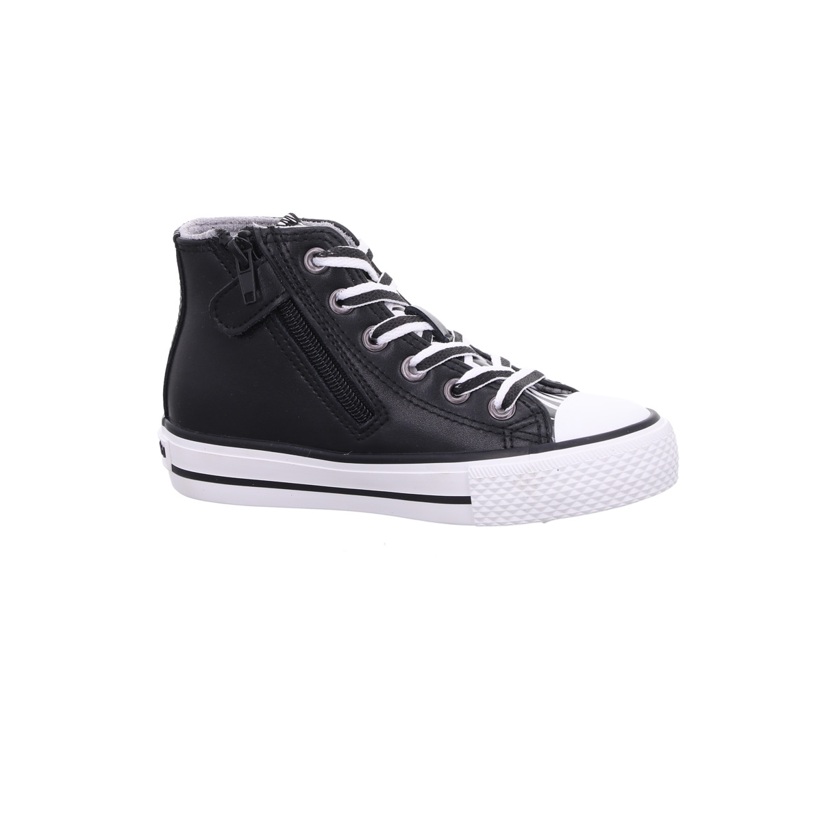 Halbschuh, YLFAS, Naturino Schwarz Kombi