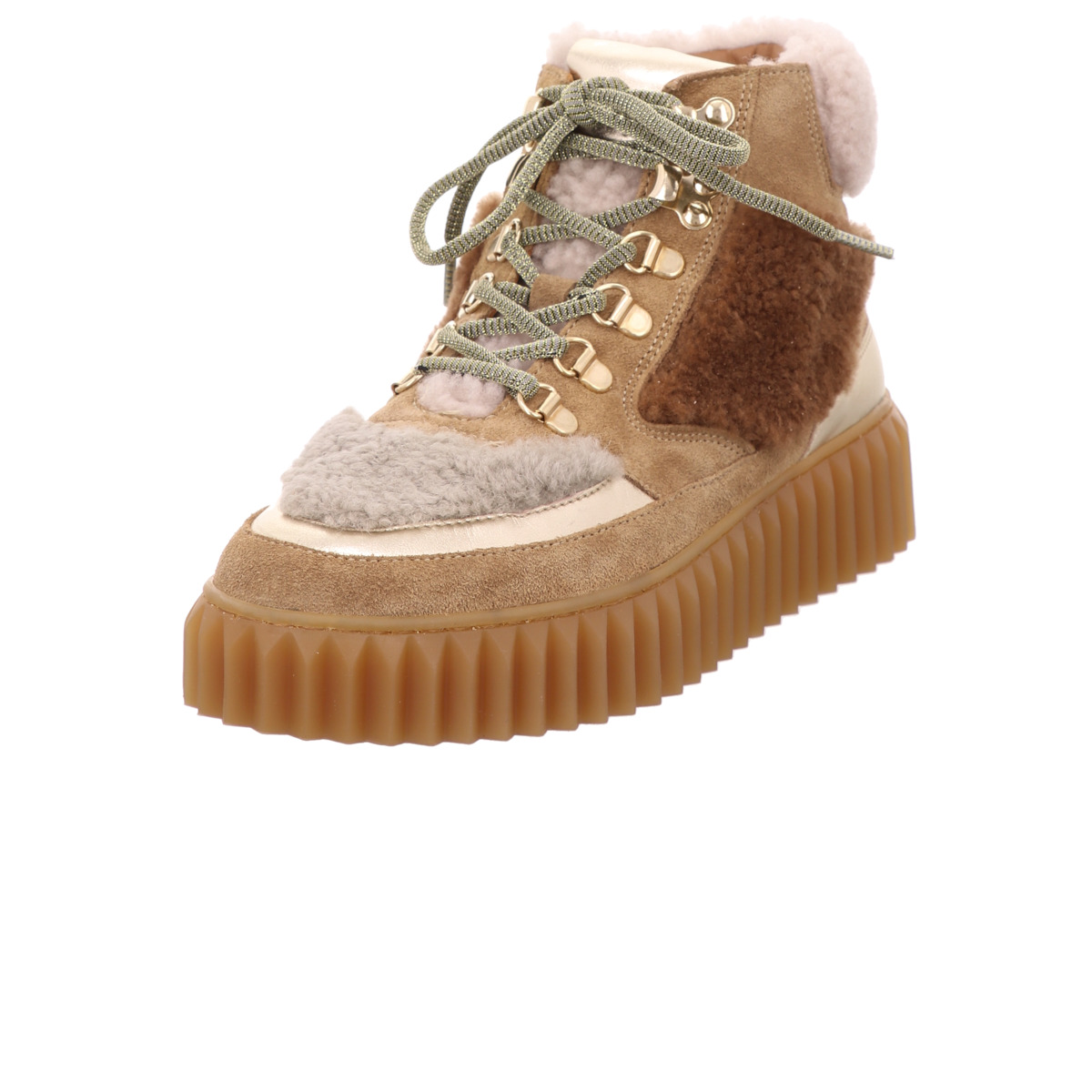 Stiefelette, Eva Hike, Voile Blanche Braun Kombi