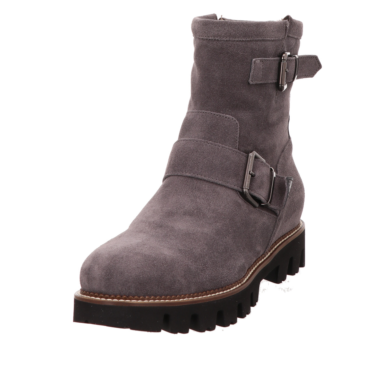 Stiefelette, Caiman Grau