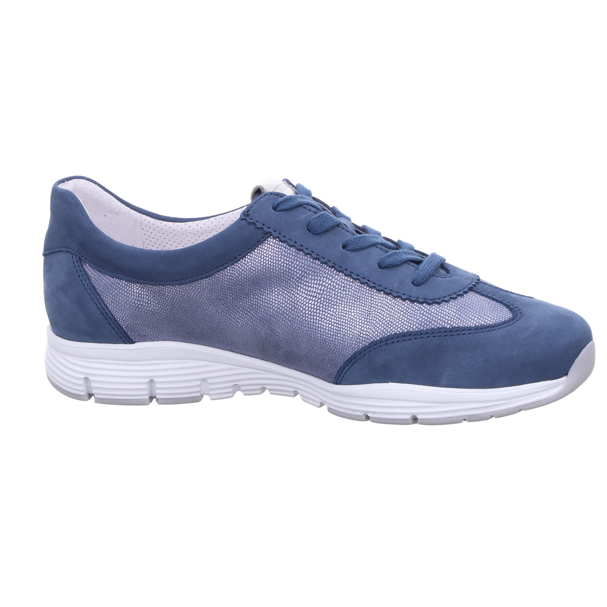 Sneaker, YAEL, Mephisto Blau Kombi