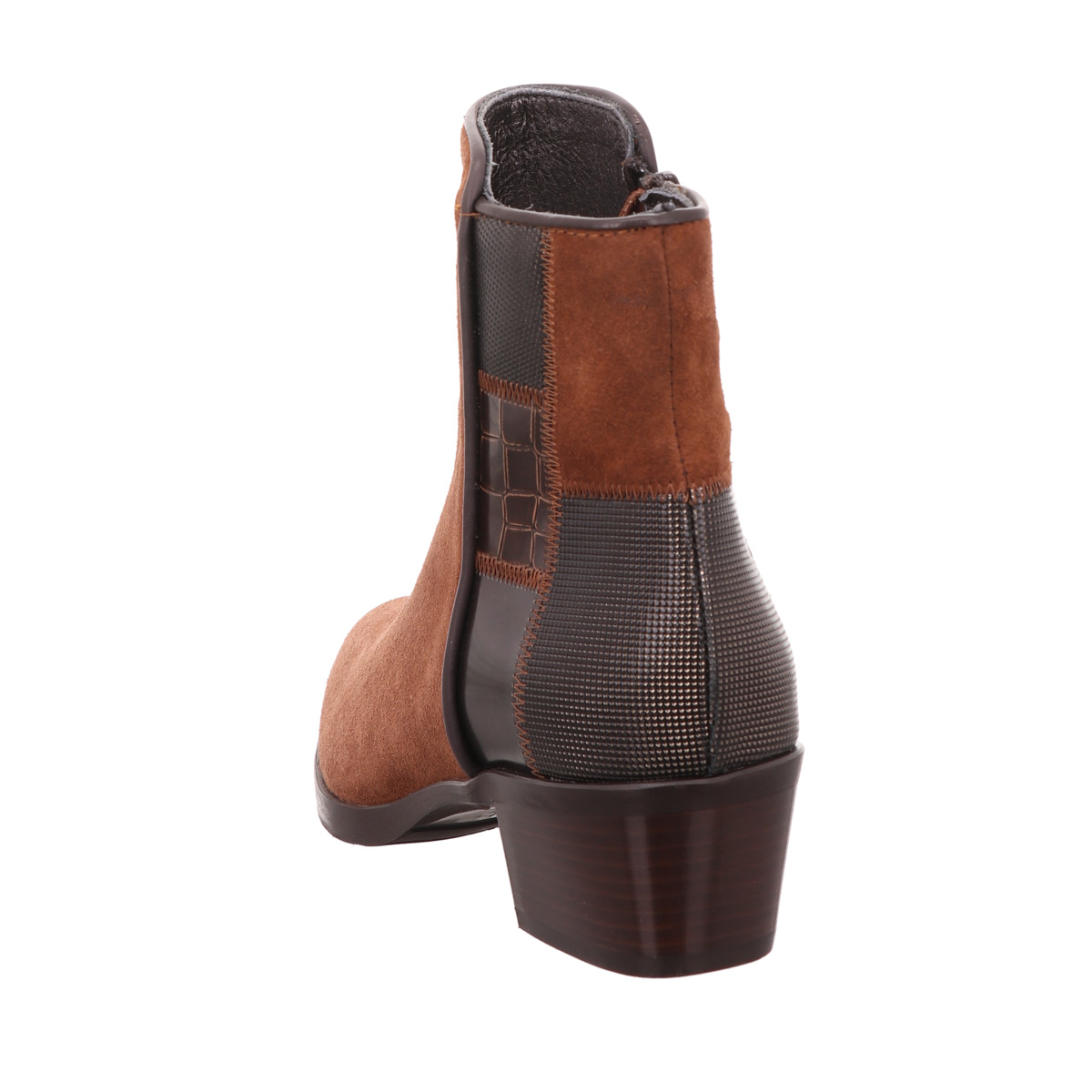 Stiefelette Cognac