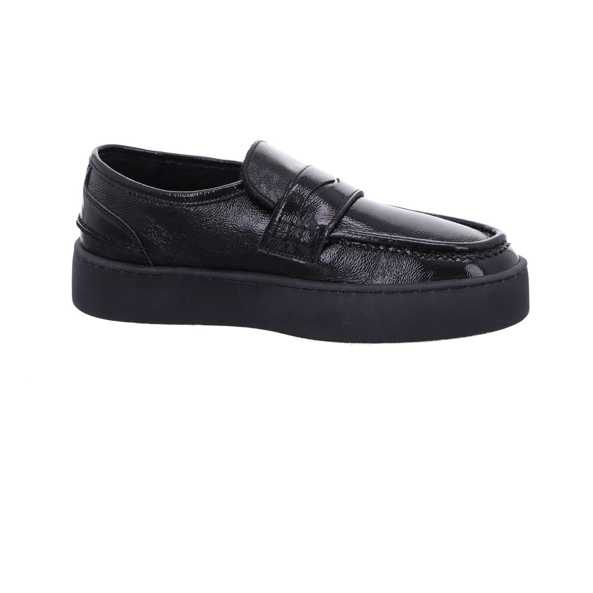 Slipper, ESME FUR, Voile Blanche Schwarz