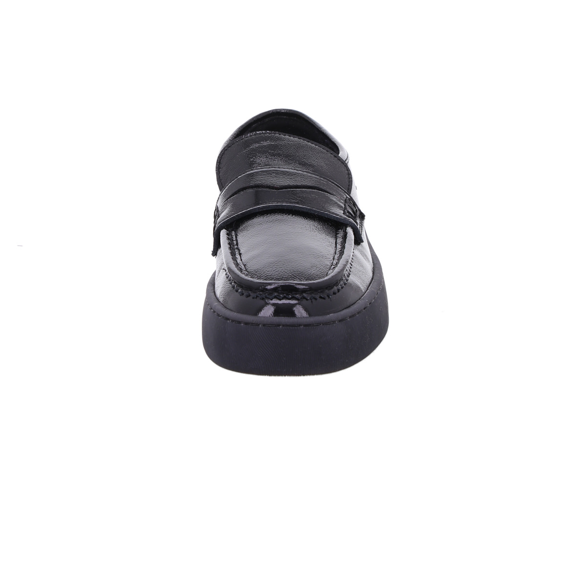 Slipper, ESME FUR, Voile Blanche Schwarz