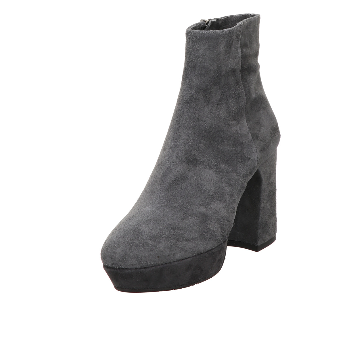 Stiefelette Grau