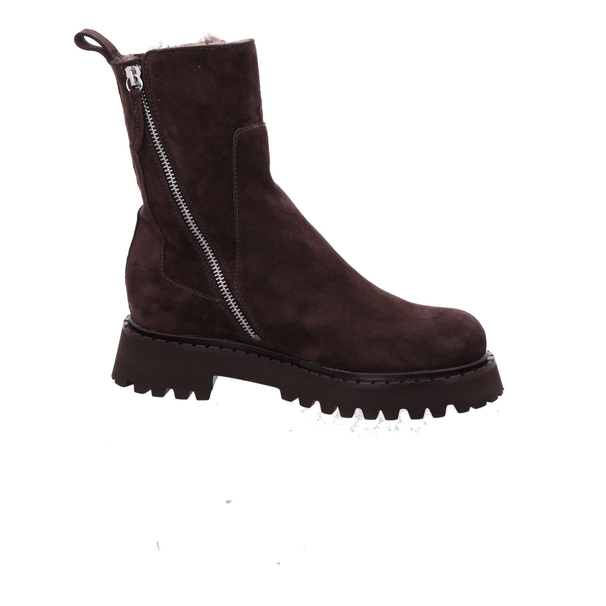 Stiefelette, Caiman Braun