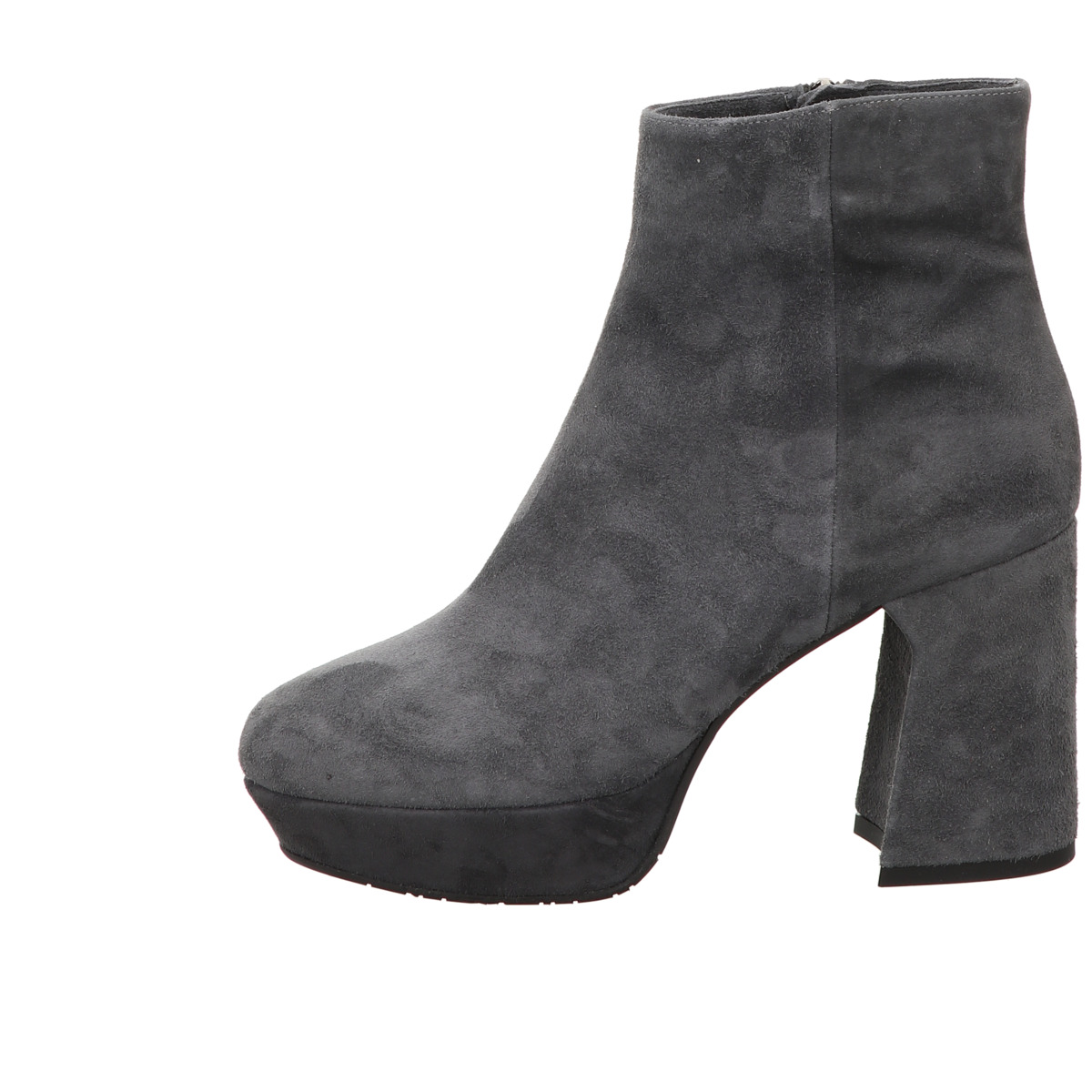 Stiefelette Grau