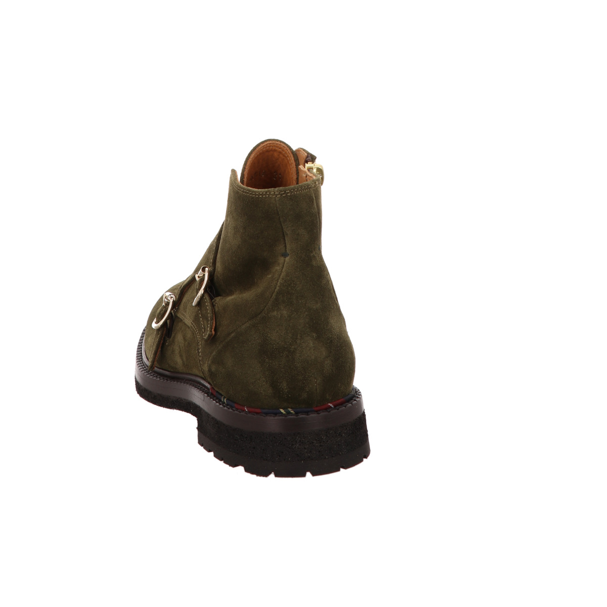 Monk-Stiefelette Oliv