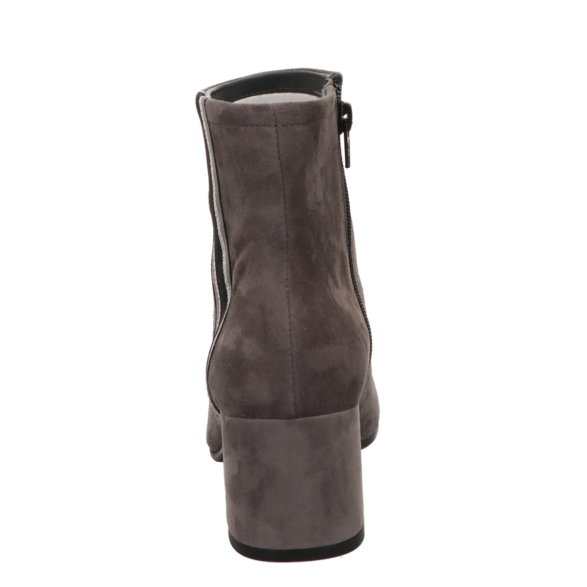 Stiefelette Grau