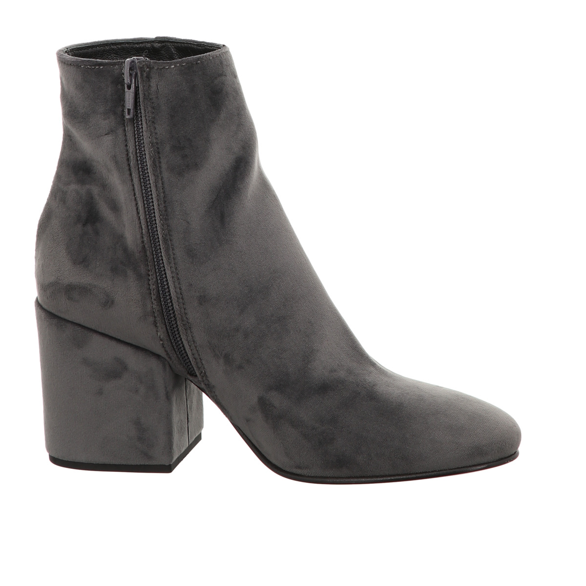 Stiefelette Grau