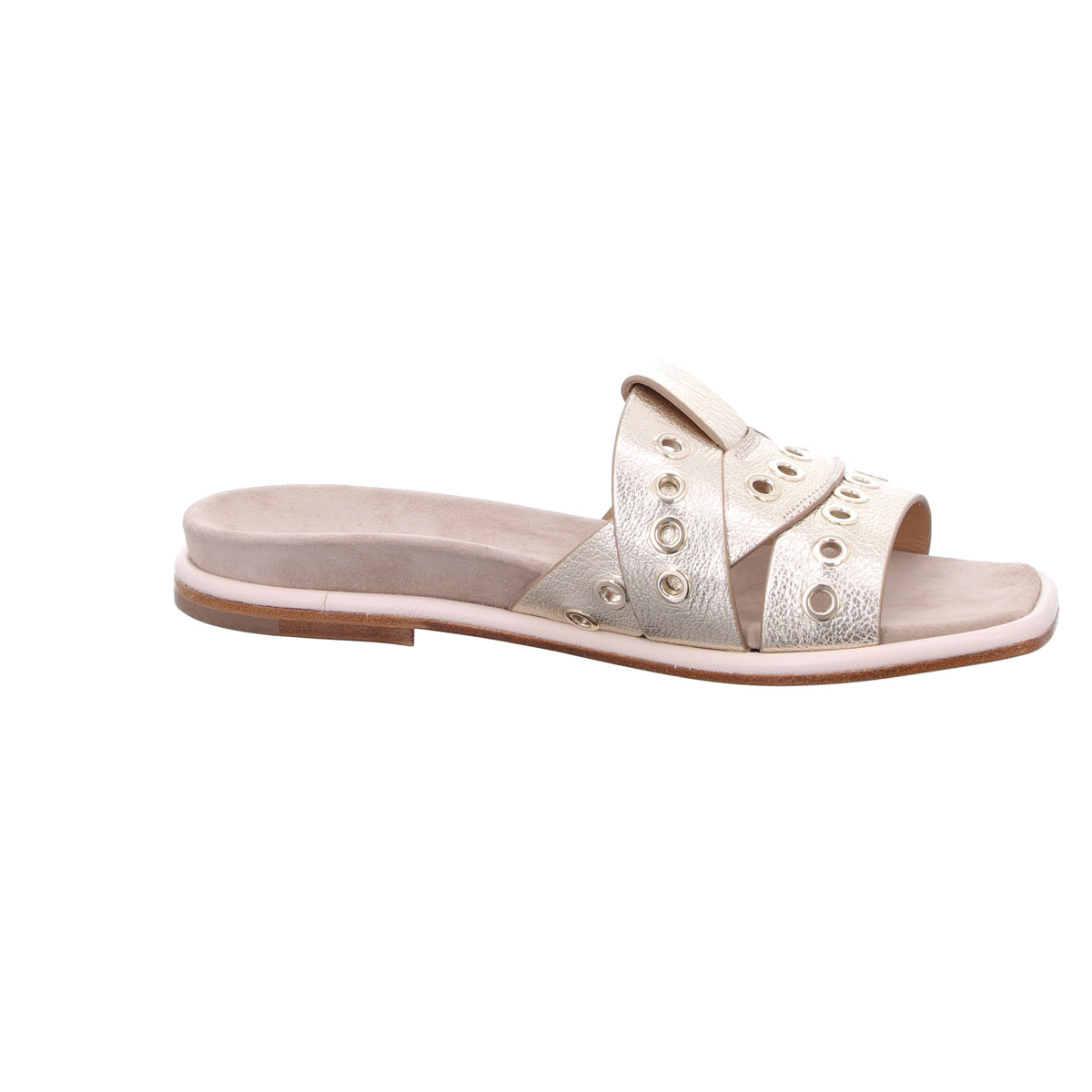 Pantolette, Laura Bellariva Gold