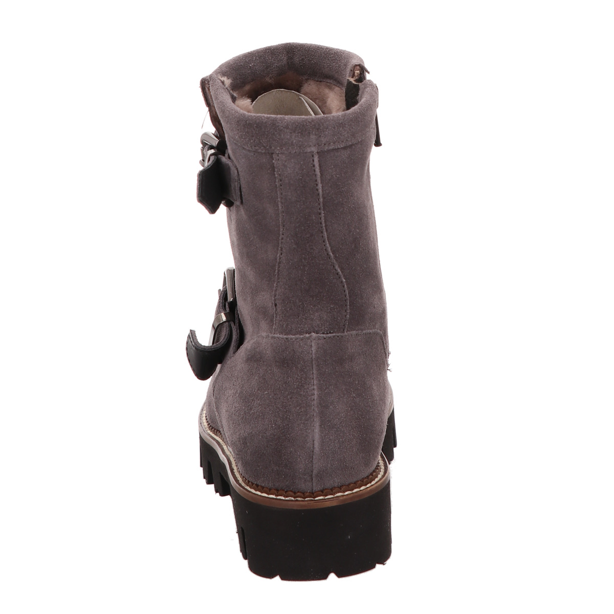 Stiefelette, Caiman Grau