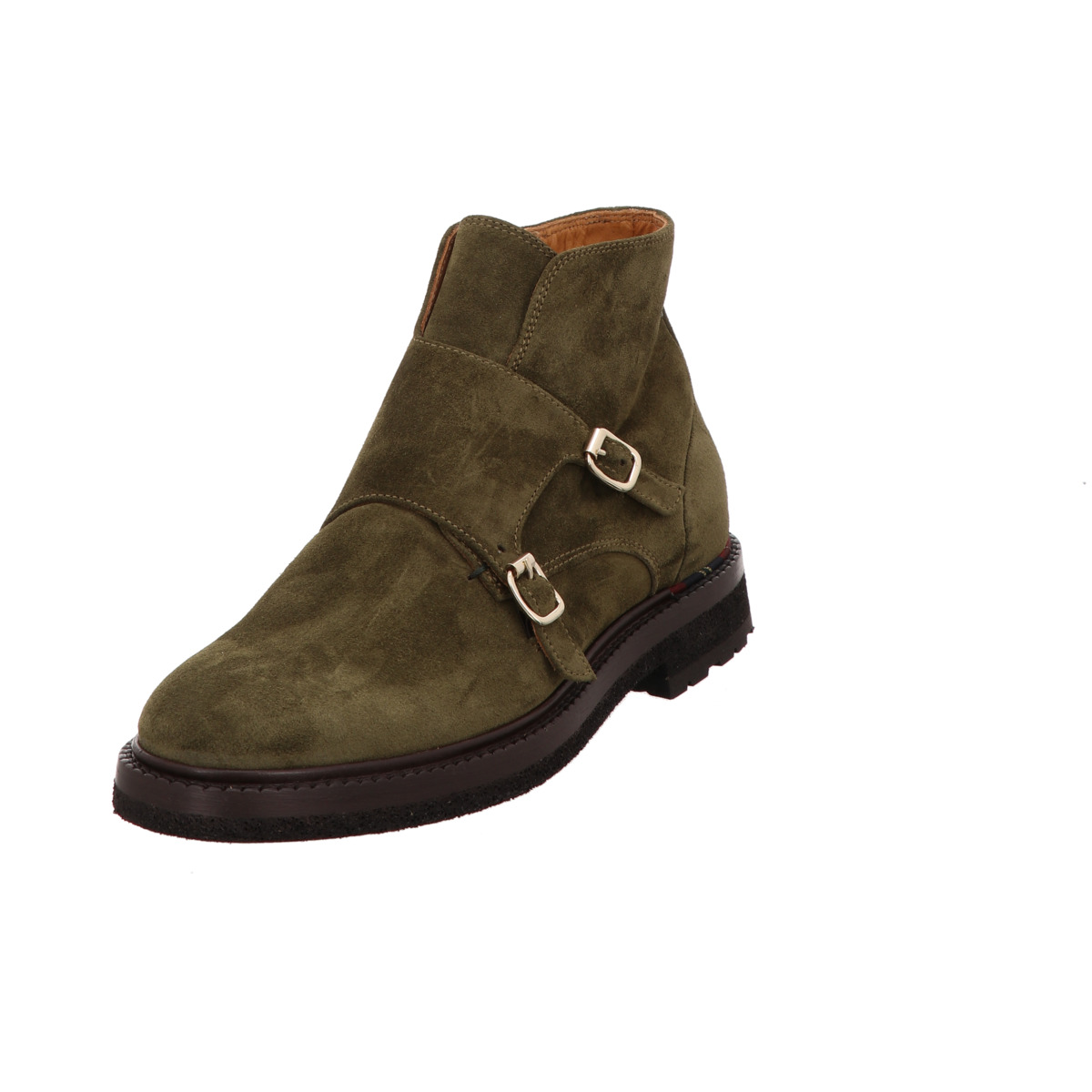 Monk-Stiefelette Oliv