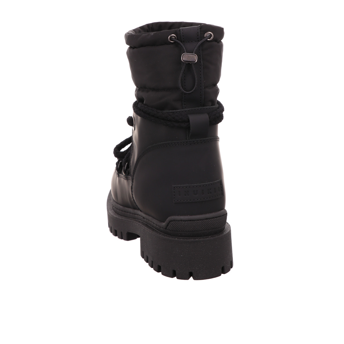 Schnürstiefelette, INUIKII Schwarz