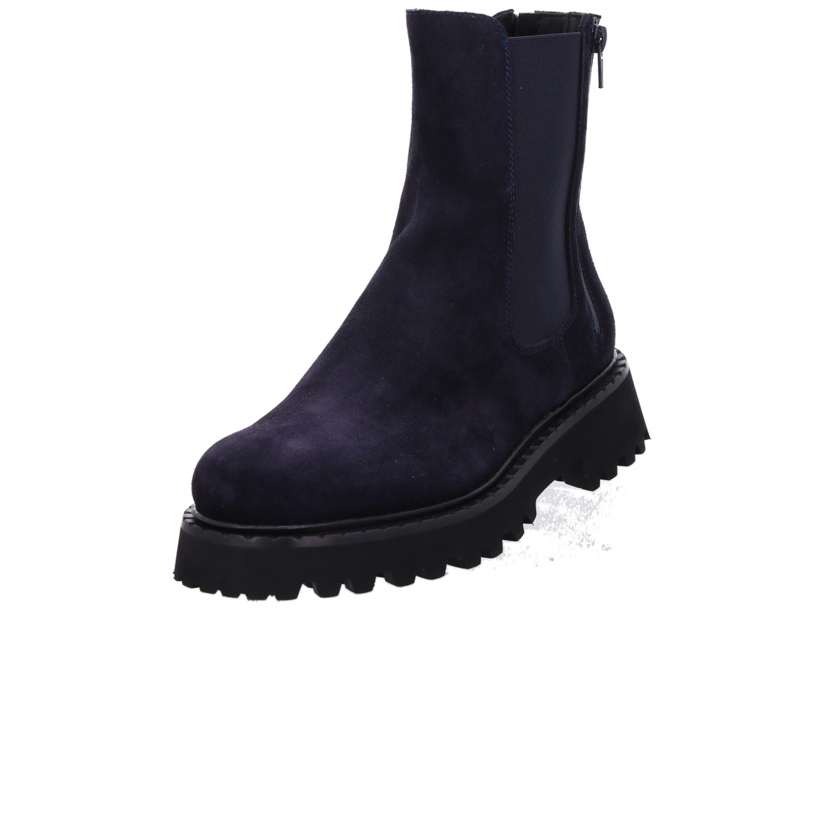 Stiefelette, Caiman Blau