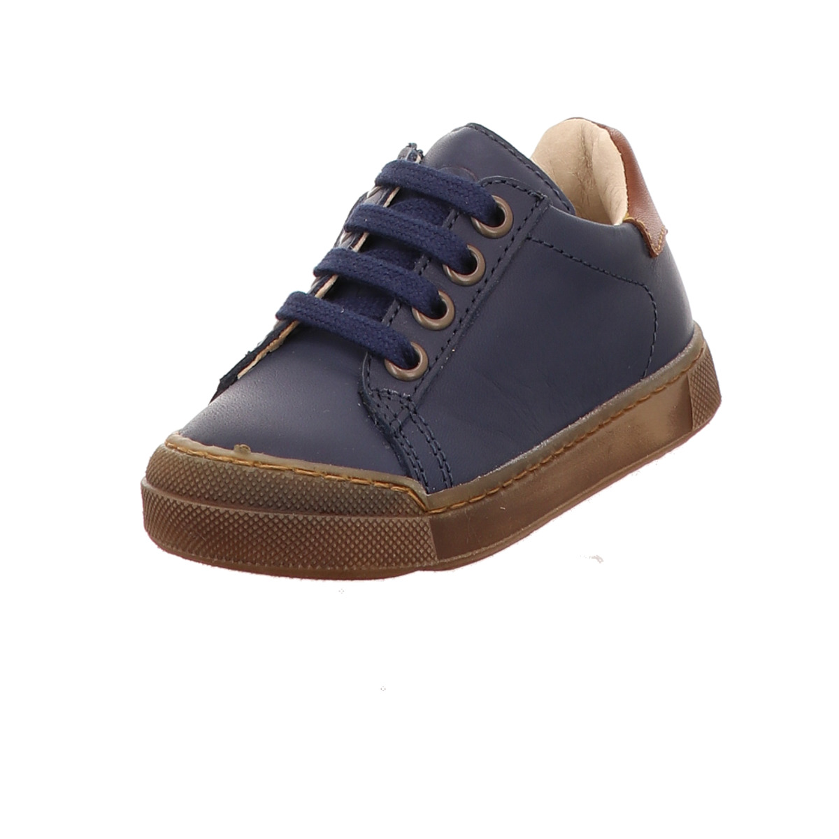 Schnürhalbschuh, Naturino Blau