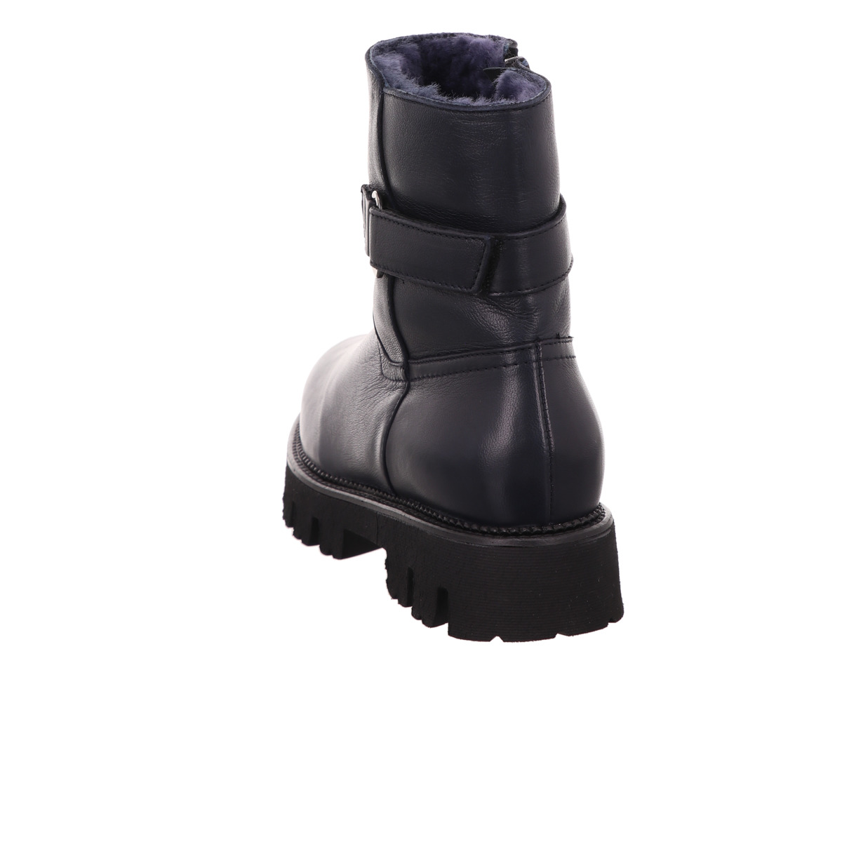 Stiefelette, Caiman Blau