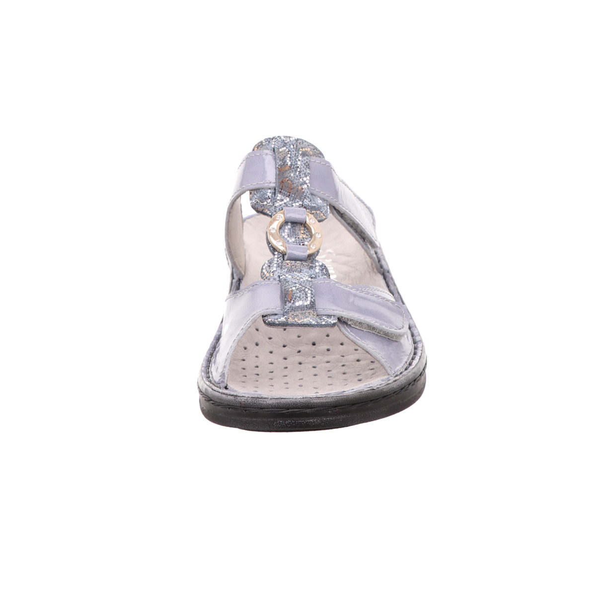 Pantolette, Stuppy Blau
