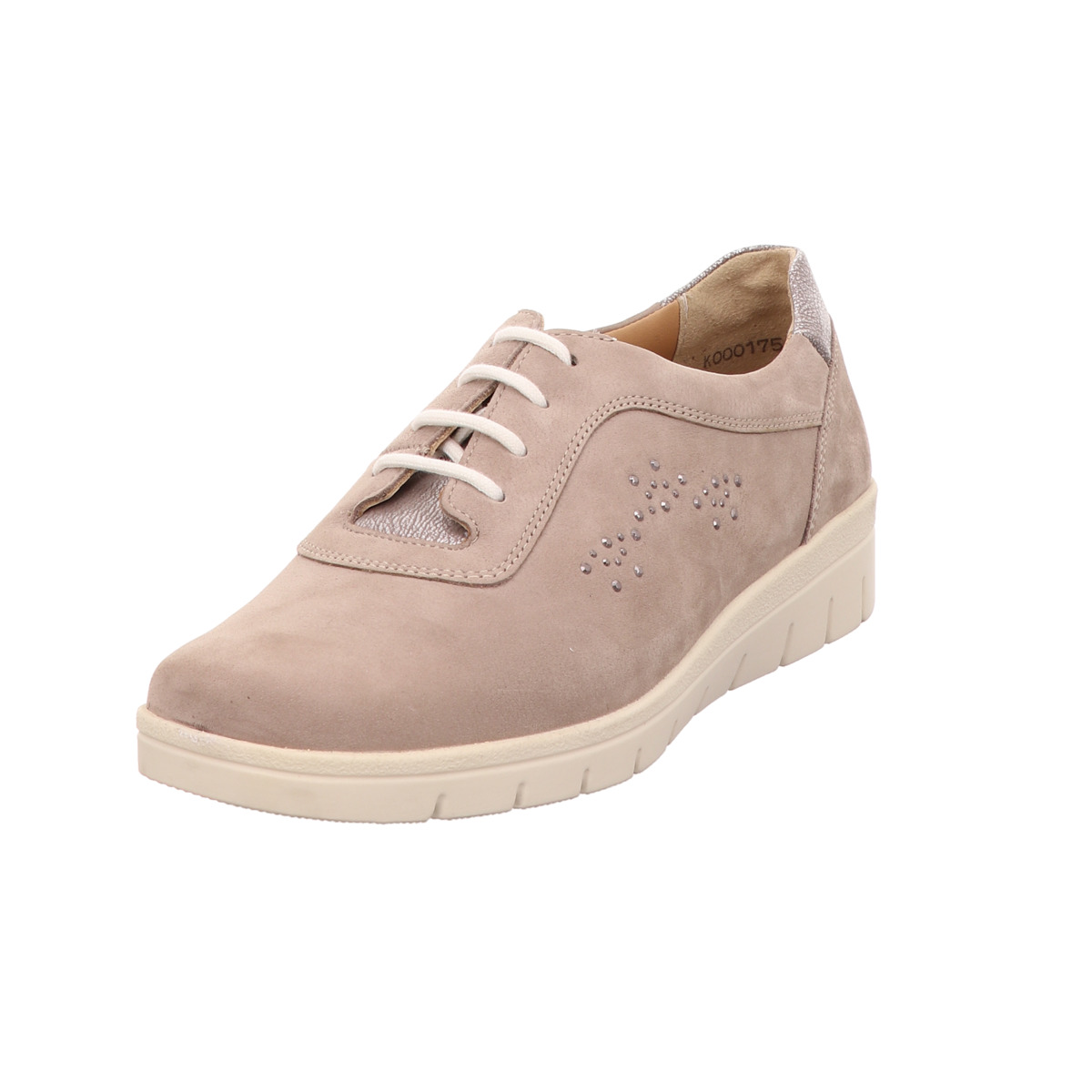 Schnürschuh, Kyra, Solidus Beige