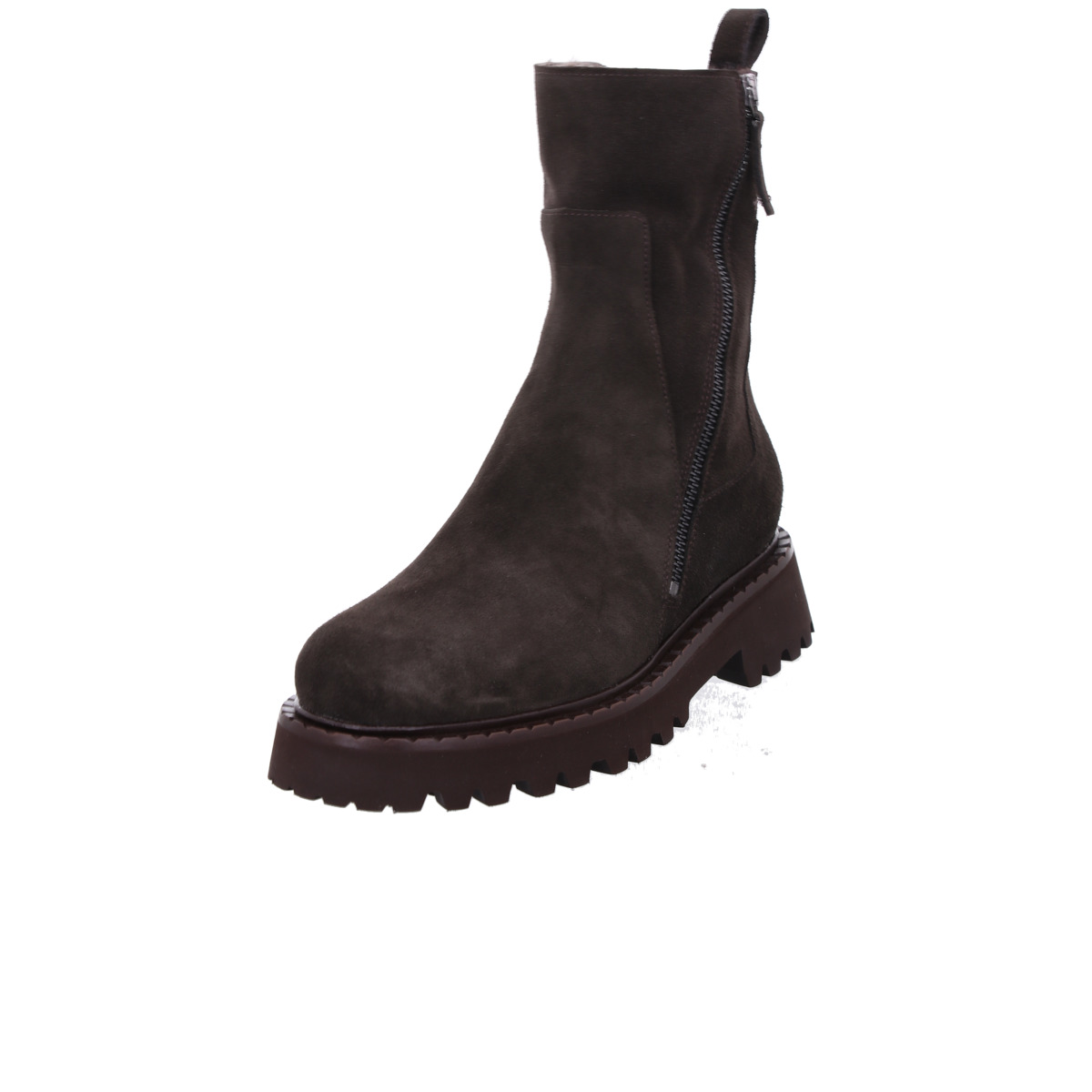 Stiefelette, Caiman Braun