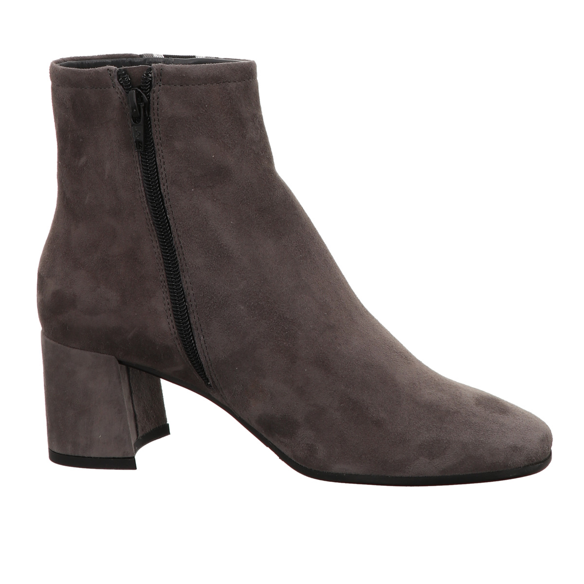 Stiefelette Grau