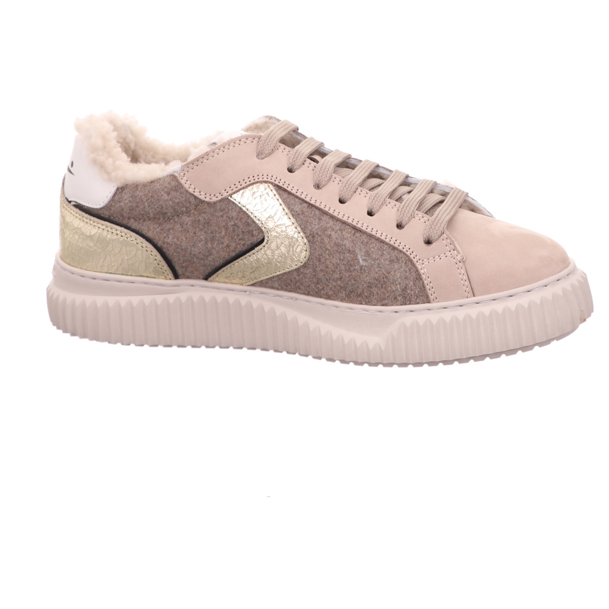 Sneaker, Lipari Fur, Voile Blanche Beige