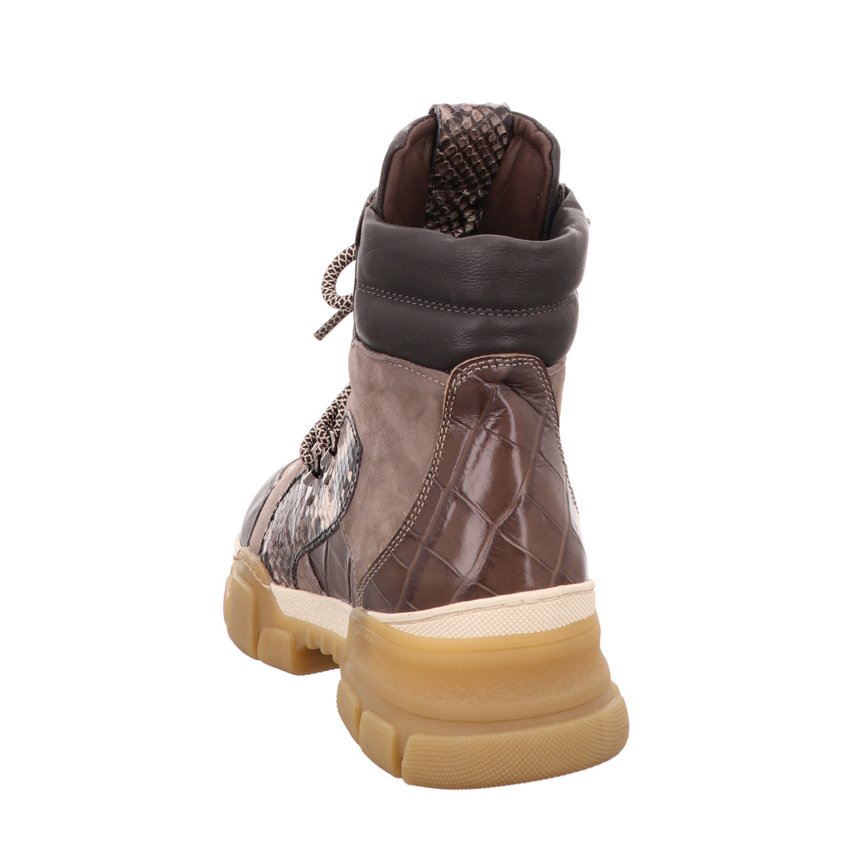 Stiefelette, Maripe Grau
