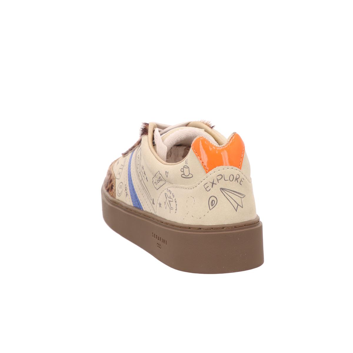 Sneaker, Serafini Beige Kombi