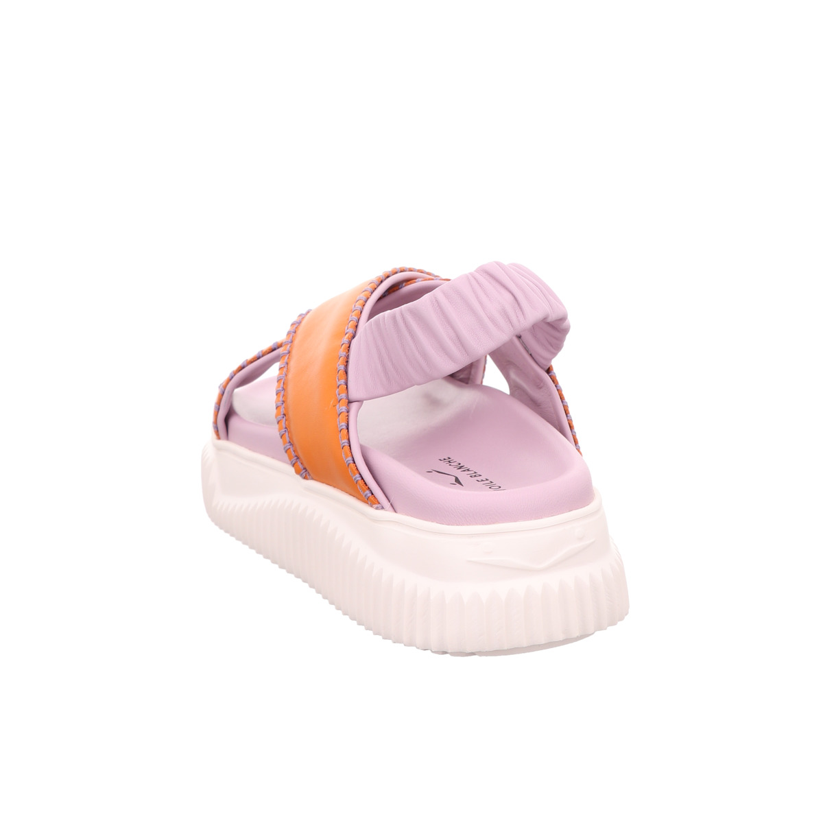 Sandale, Voile Blanche Orange