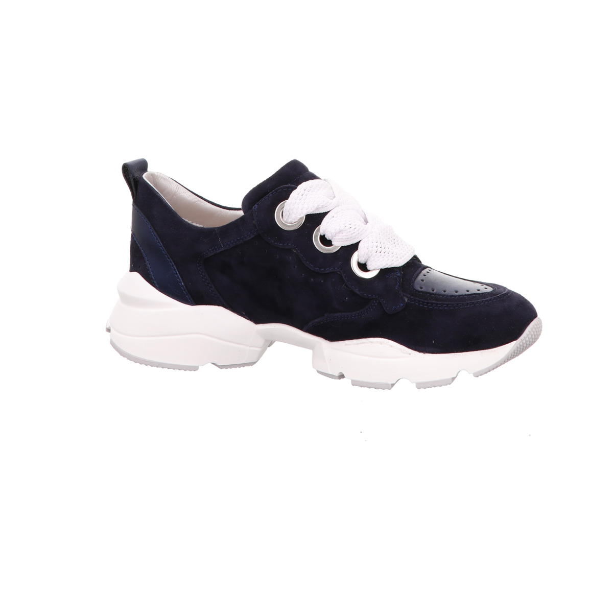 Sneaker, Maripe Blau