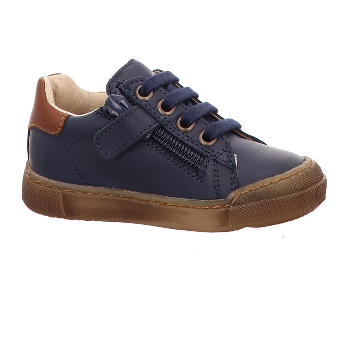 Schnürhalbschuh, Naturino Blau