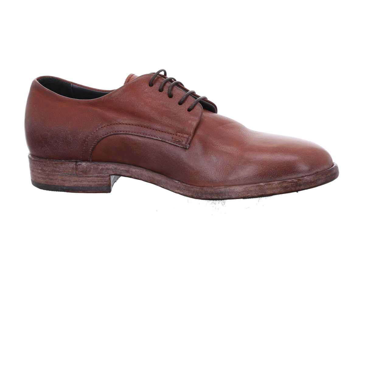 Schnürschuh, Point, MOMA Cognac