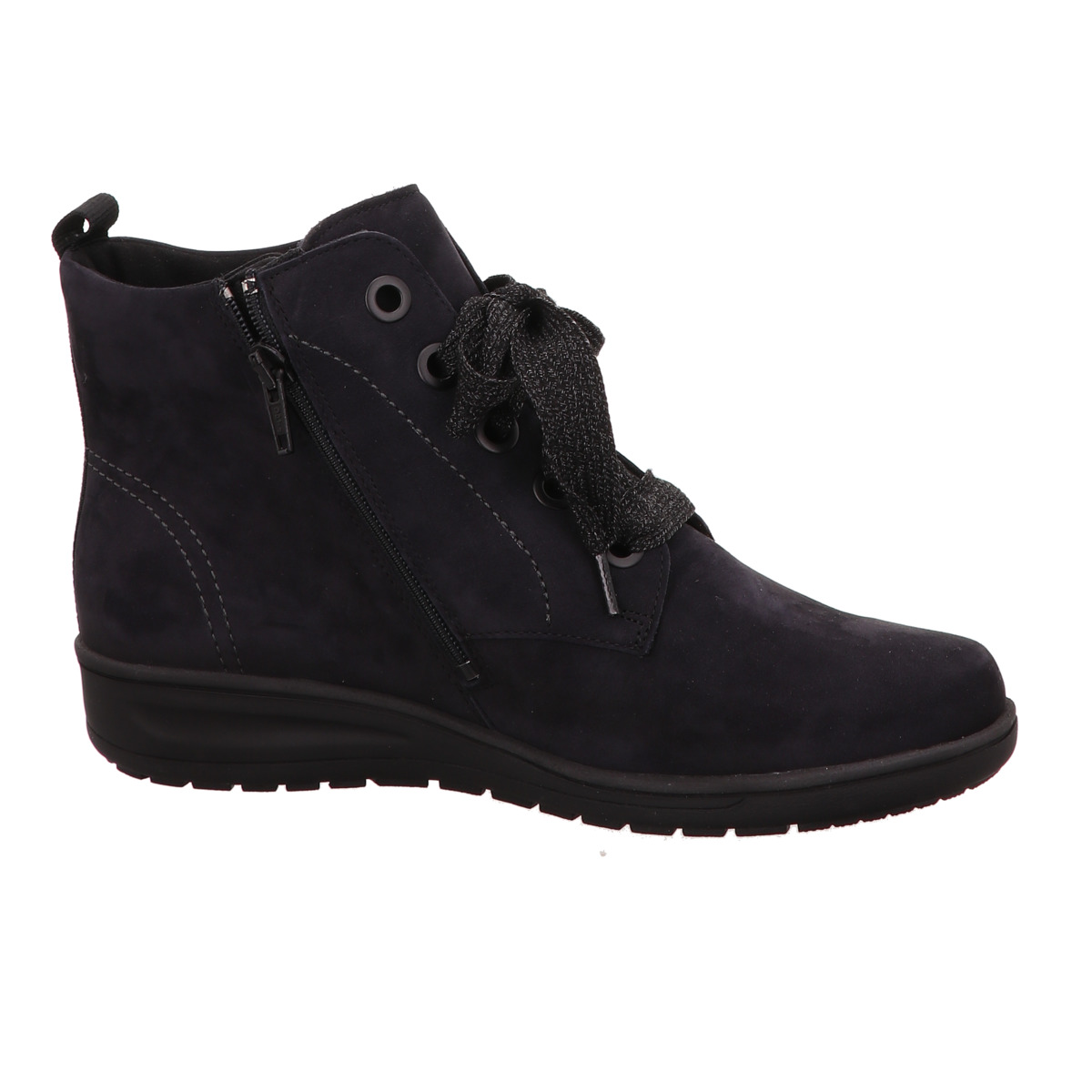 Schnürstiefelette, Kate, Solidus Blau