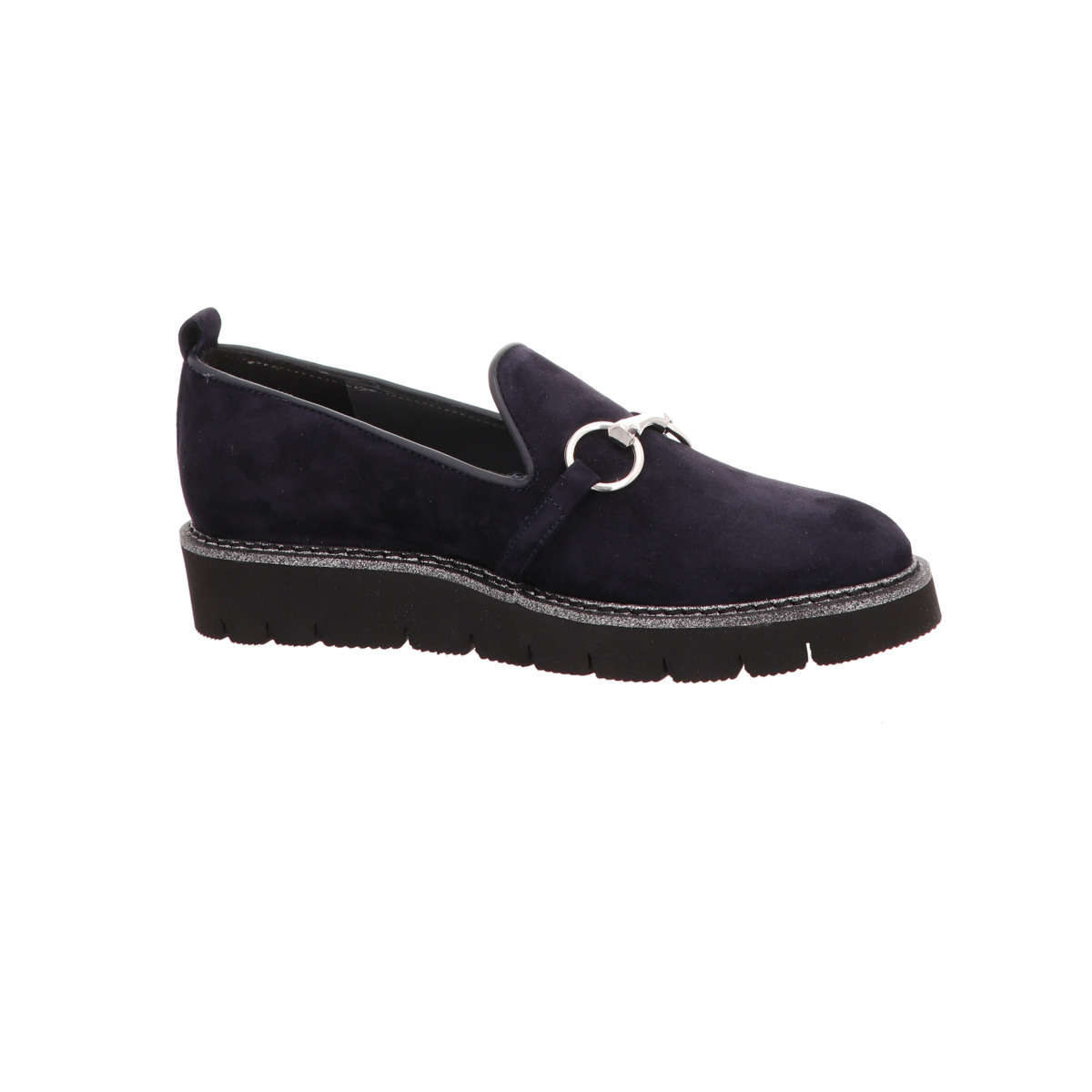 Slipper, Maripé Blau