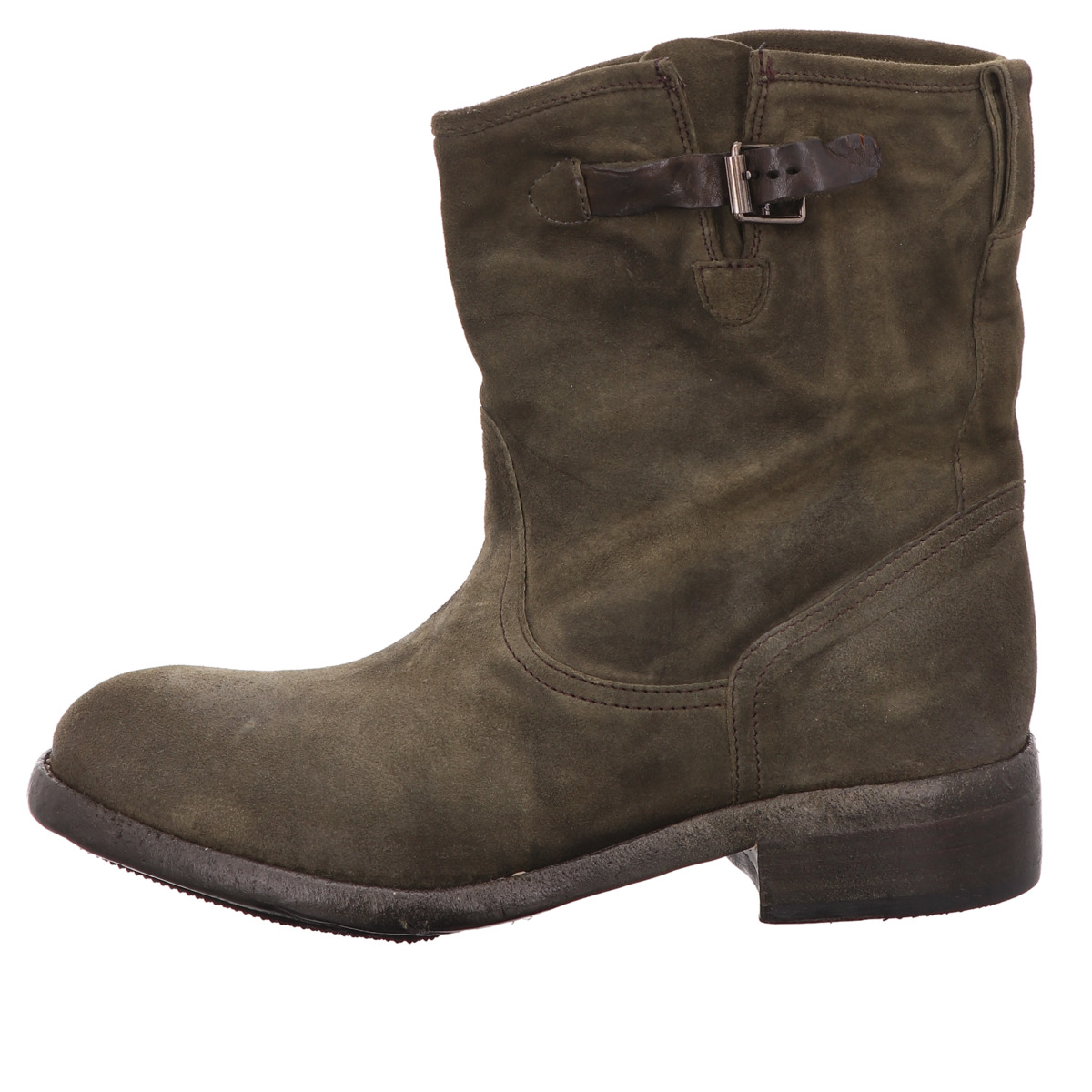 Stiefelette Grün