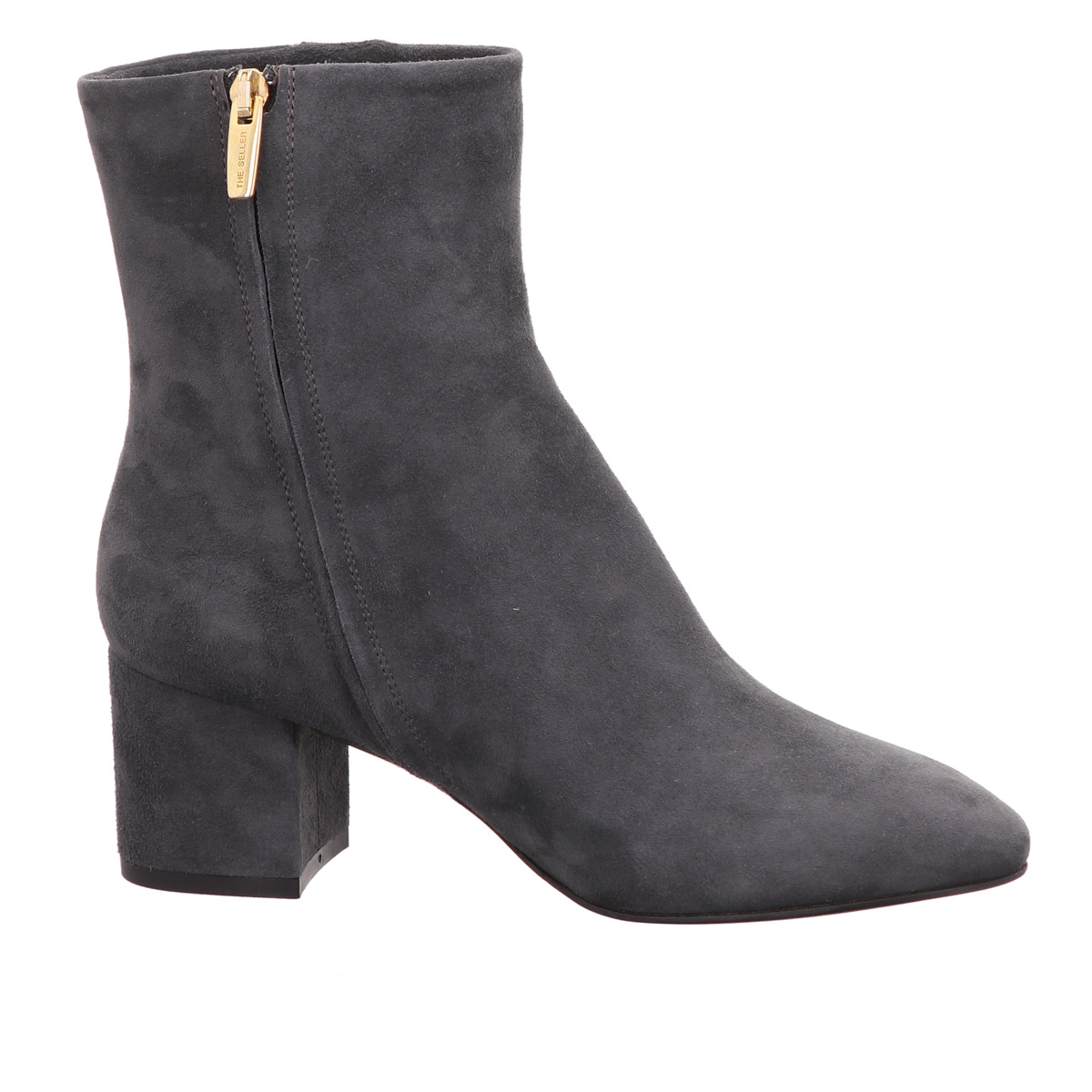Stiefelette Grau