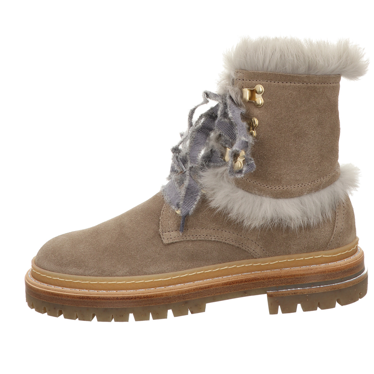 Schnürboots Schlamm Farben