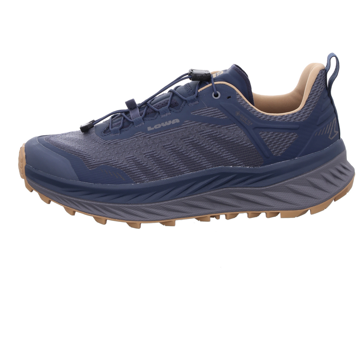 Outdoorschuh, FORTUX GTX, Lowa Blau Kombi