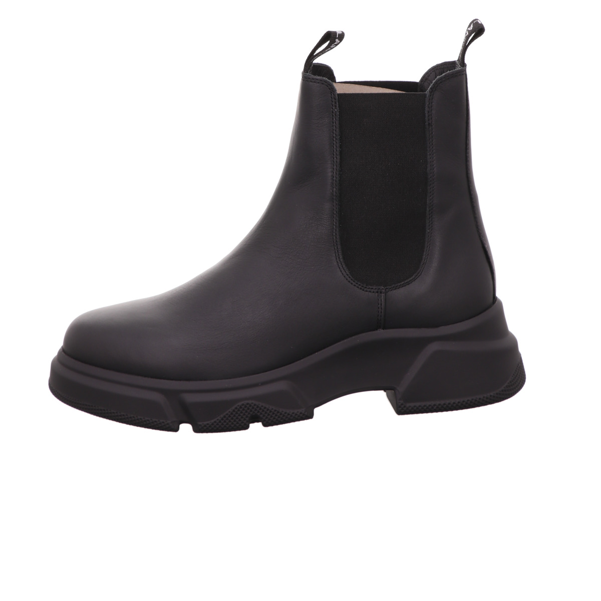 Chelsea Boot, Tanky, Voile Blanche Schwarz
