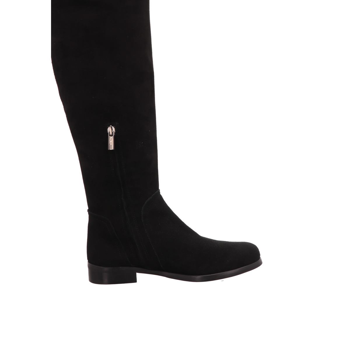Overknee-Stiefel Schwarz