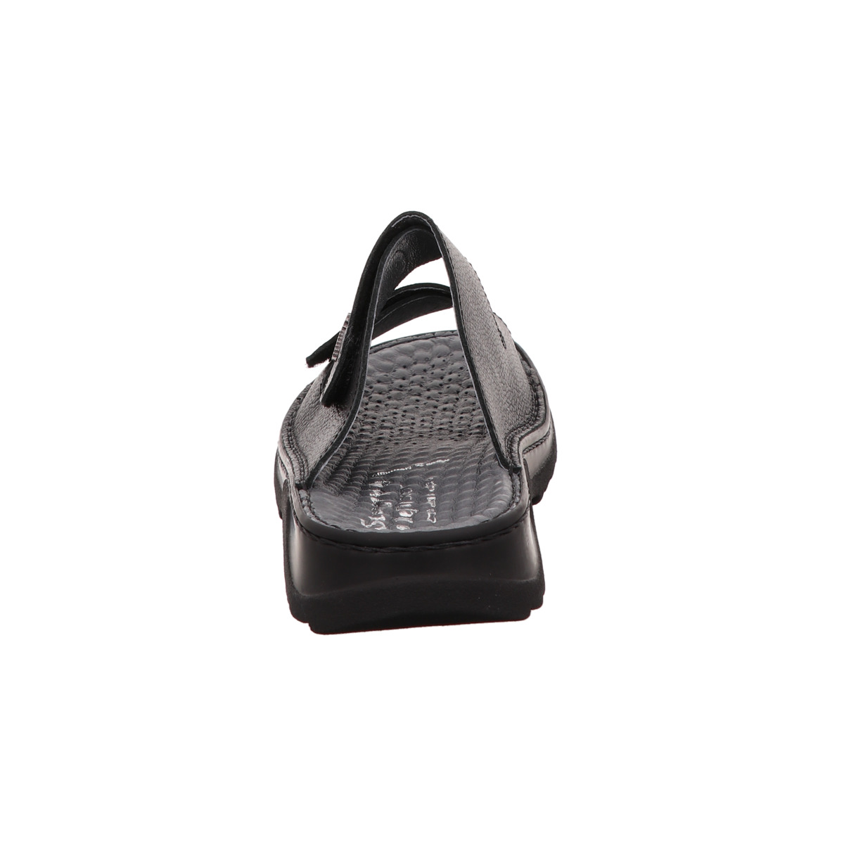 Pantolette, Stuppy Schwarz