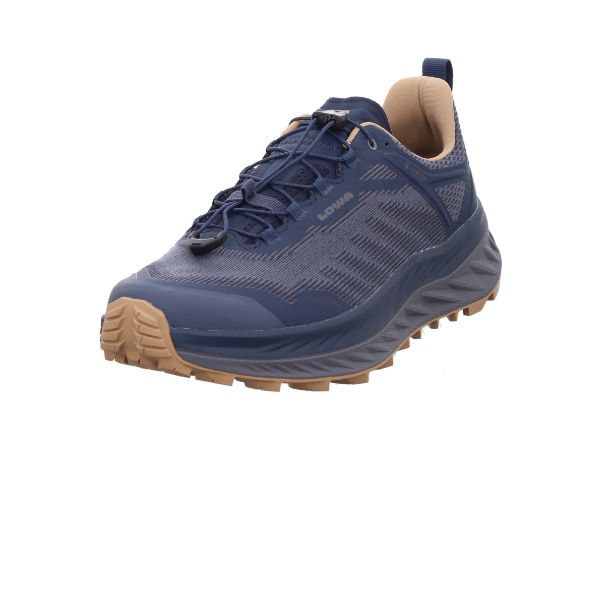 Outdoorschuh, FORTUX GTX, Lowa Blau Kombi