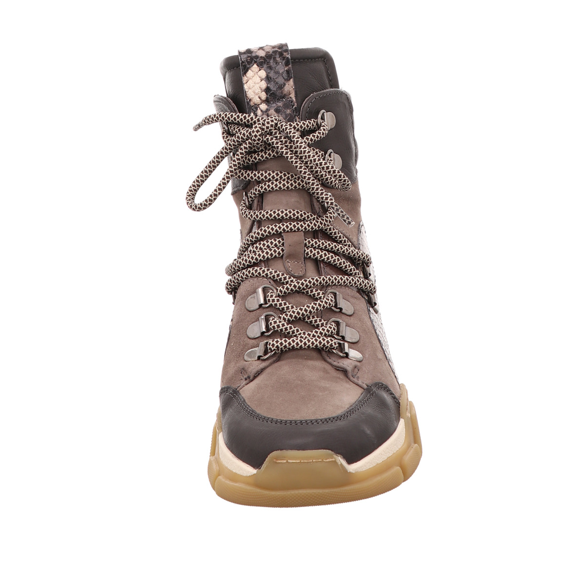 Stiefelette, Maripe Grau