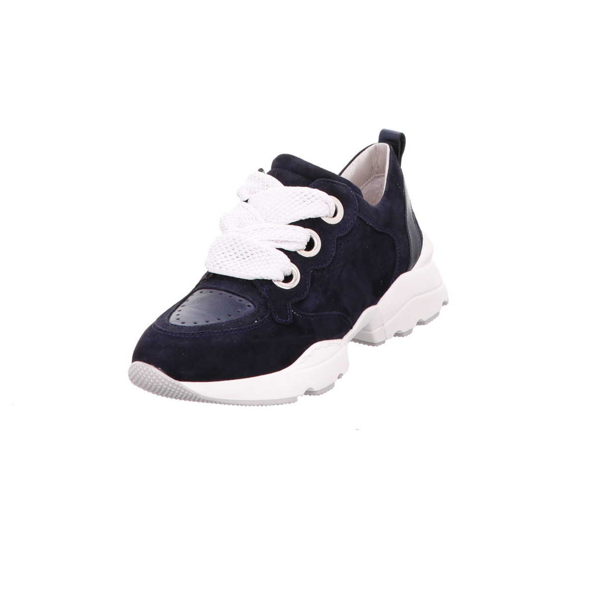Sneaker, Maripe Blau