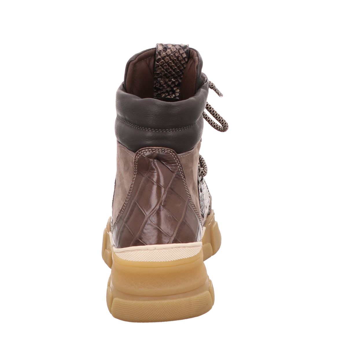 Stiefelette, Maripe Grau