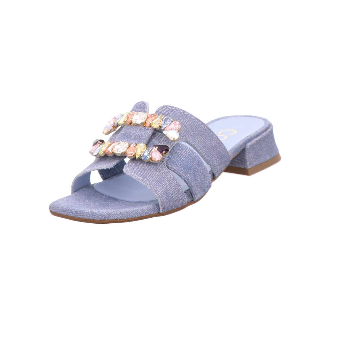 Pantolette, CC66 Blau