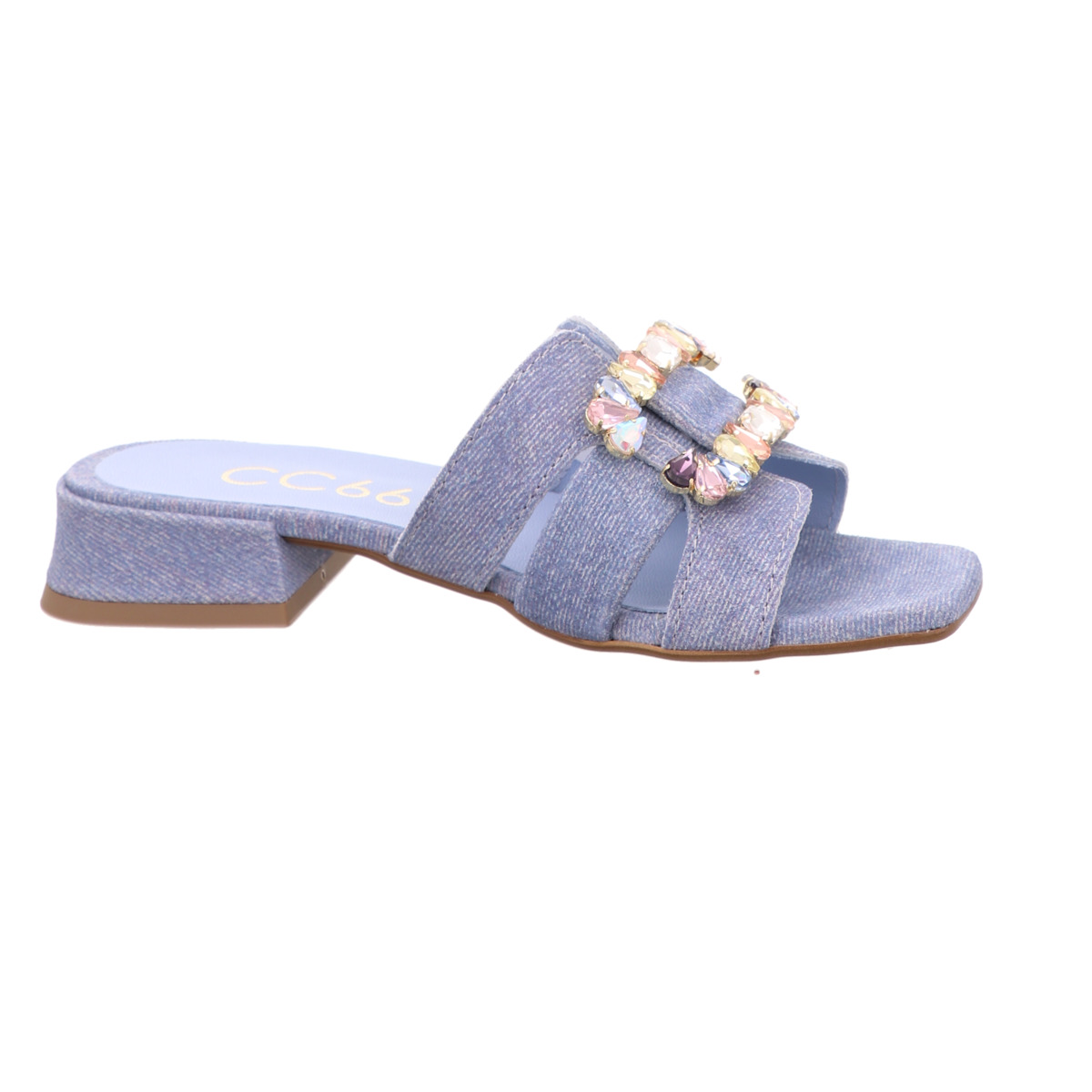 Pantolette, CC66 Blau