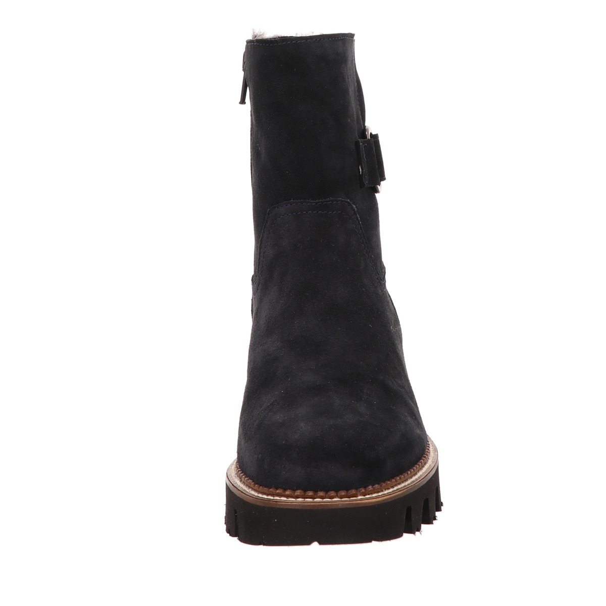 Stiefelette, Caiman Blau