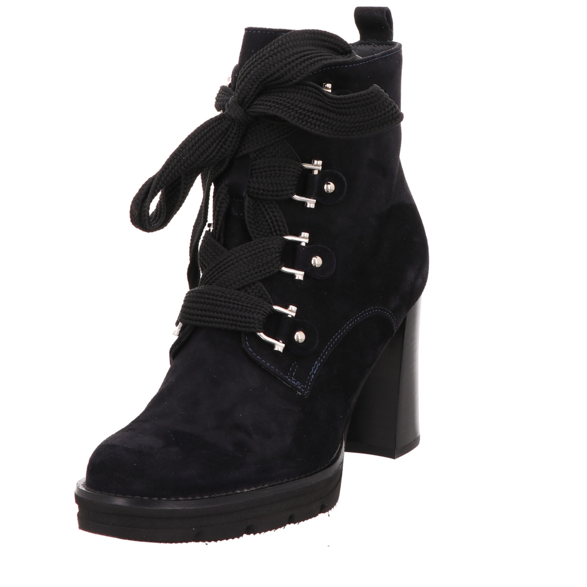 Schnürstiefelette Blau
