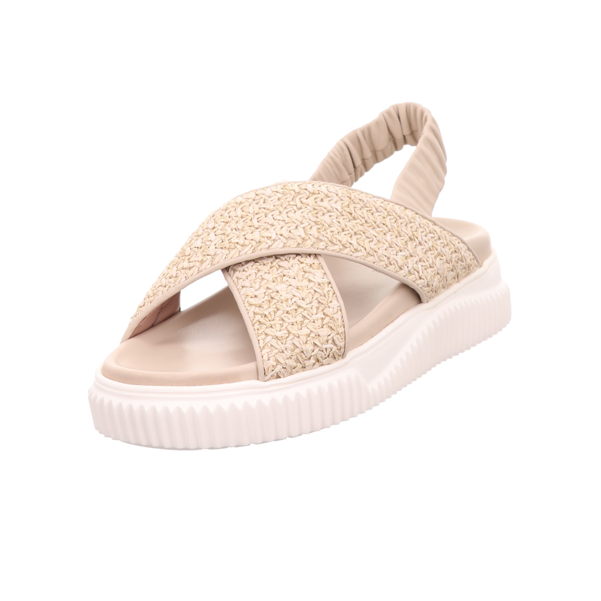 Sandale, Voile Blanche Beige